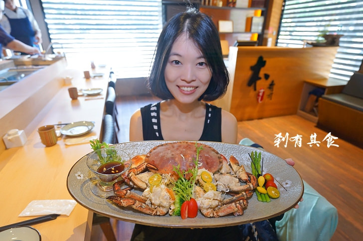 [台中日本料理] 本壽司(4訪) 法國玫瑰蟹雙人大餐 @蟹蟹父親節 七夕情人節聚餐溫馨選擇