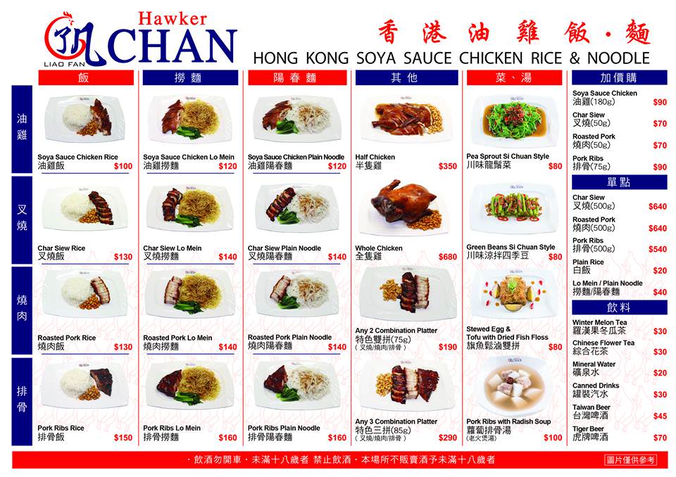 了凡香港油雞飯‧麵 ｜台北車站美食 最平價的米其林一星料理 油雞太黯然太銷魂了