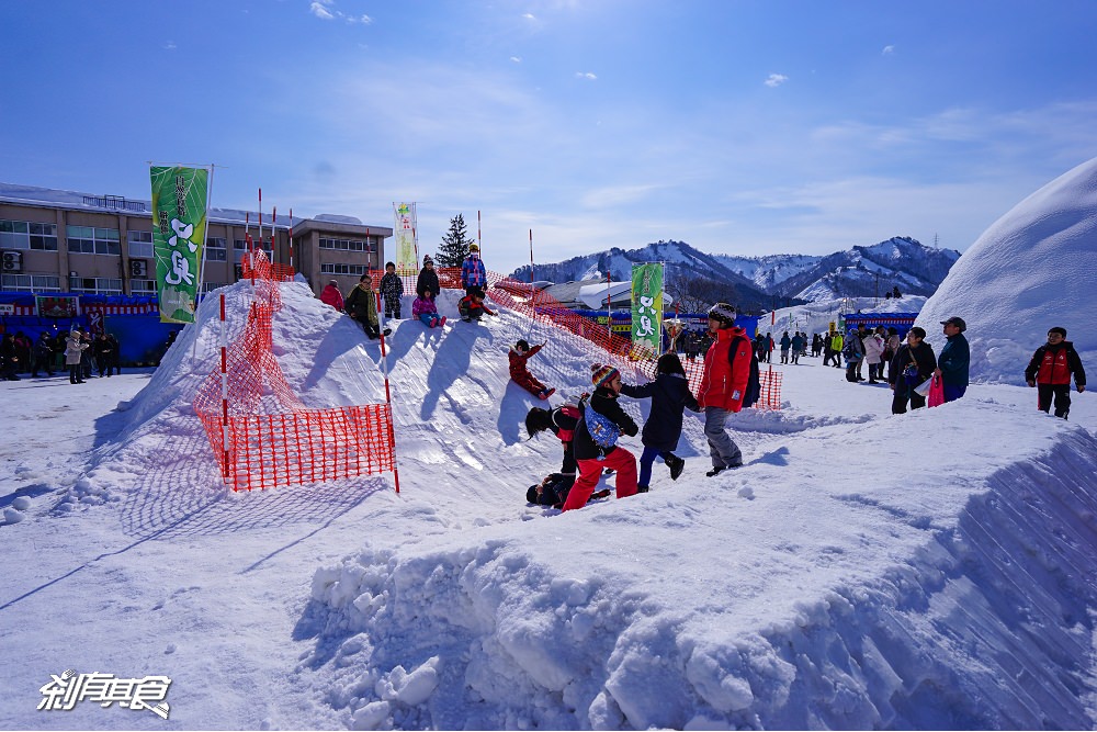 福島冬季旅行 | 只見故鄉雪祭 福島三大雪祭 雪滑梯還有攤販好場熱鬧 (2018第46回)