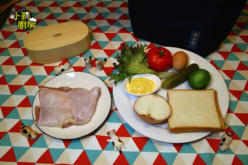 影音食譜 | 塔塔雞腿三明治 タルタルチキンサンド 野餐料理