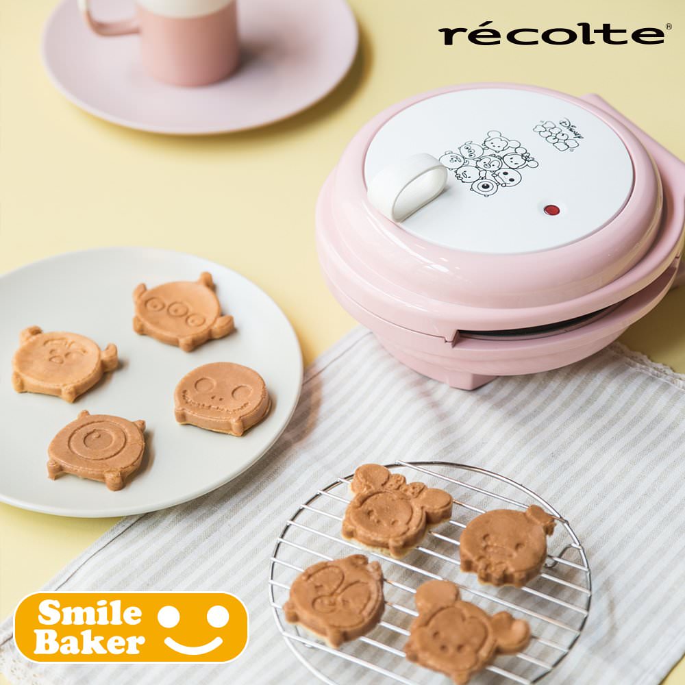 麗克特微笑鬆餅機 | Recolte Smile Baker RSM-1 在家自製鬆餅，好吃又好玩 超療癒的啊！