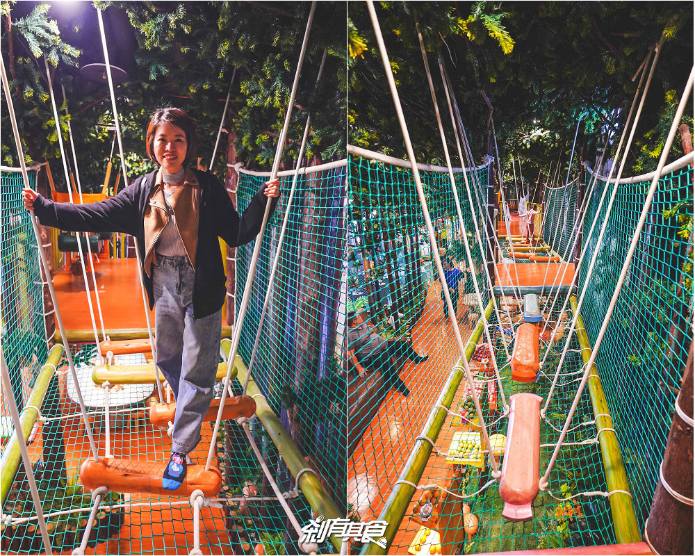麗寶木育森林 | 麗寶OUTLET二期親子必玩 空中飛人滑索 超過50種木製設施好好玩 (影片/票價/營業時間)