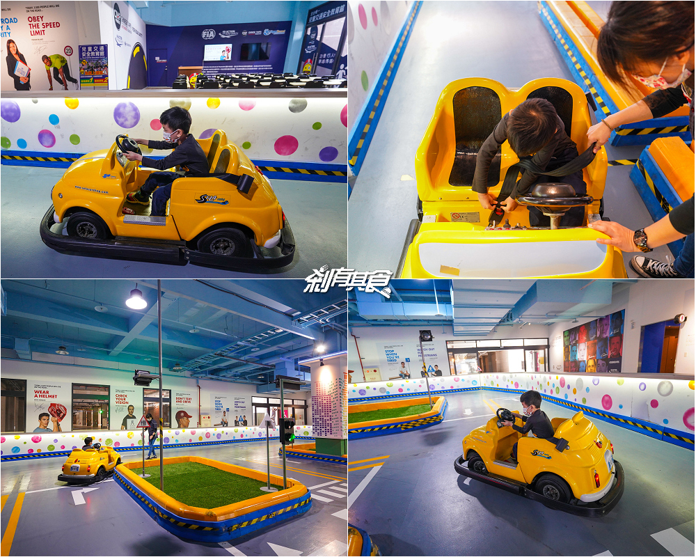 麗寶兒童交通安全教育館 | 台中室內親子景點 車車天堂還可以考兒童駕照 (影片)