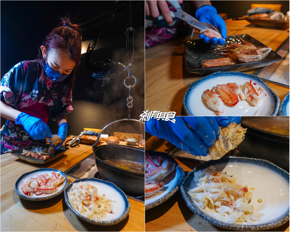 暮藏和牛鍋物 | 台中和牛火鍋 超澎派活體海鮮大餐，專人桌邊服務人人都是「吃蟹達人」(影片)