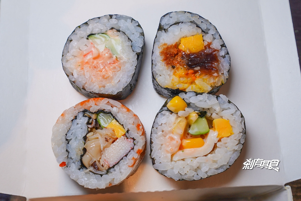 小米叔喜東興店 | 台中外帶壽司 「日式沖繩飯糰」好吃大份量 還有「蛋黃酥」口味壽司