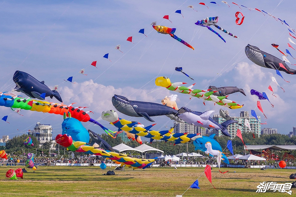 2022新竹風箏節 | 「16米鯨魚風箏」重現韓劇夢幻場景、還有LED夜光風箏 (節目表、交通資訊、影片)