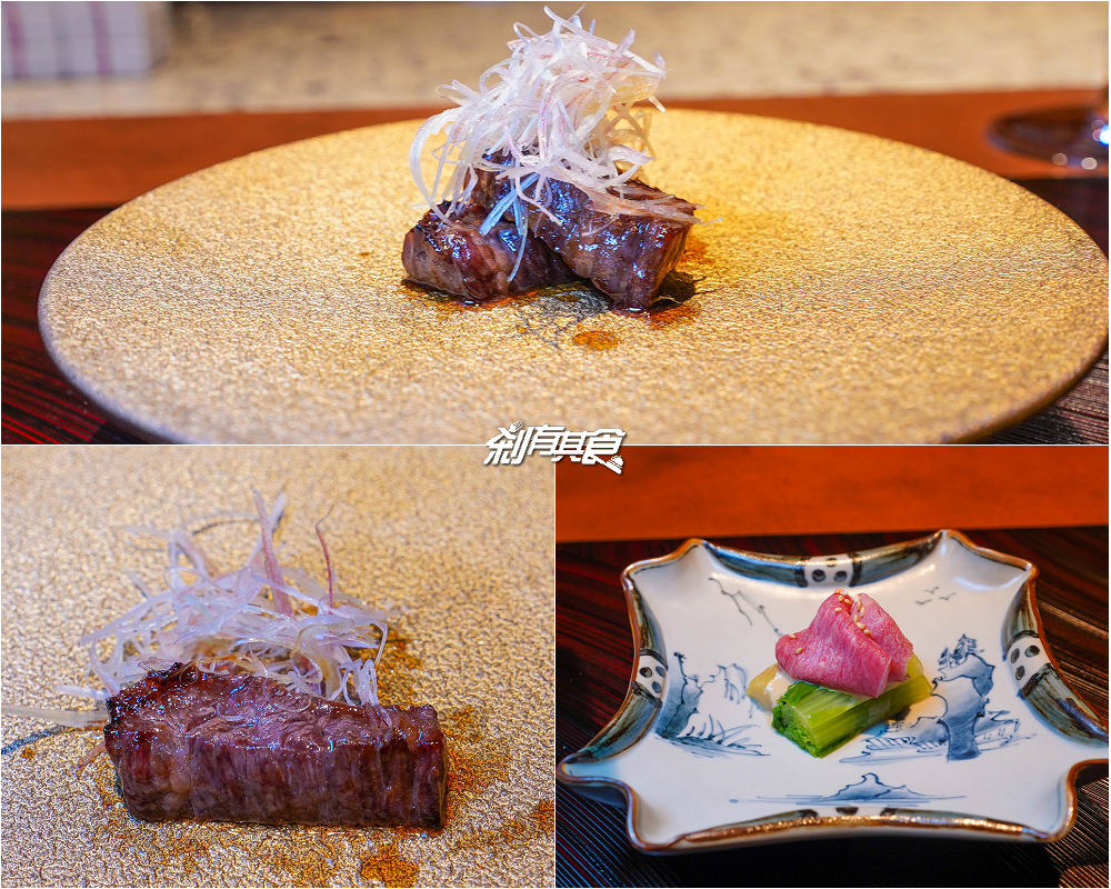 黑泉和牛肉割烹 | 超神秘！台中密室餐廳 隱藏在LOPIA超市裡的台中無菜單料理 日本帥哥主廚桌邊料理秀
