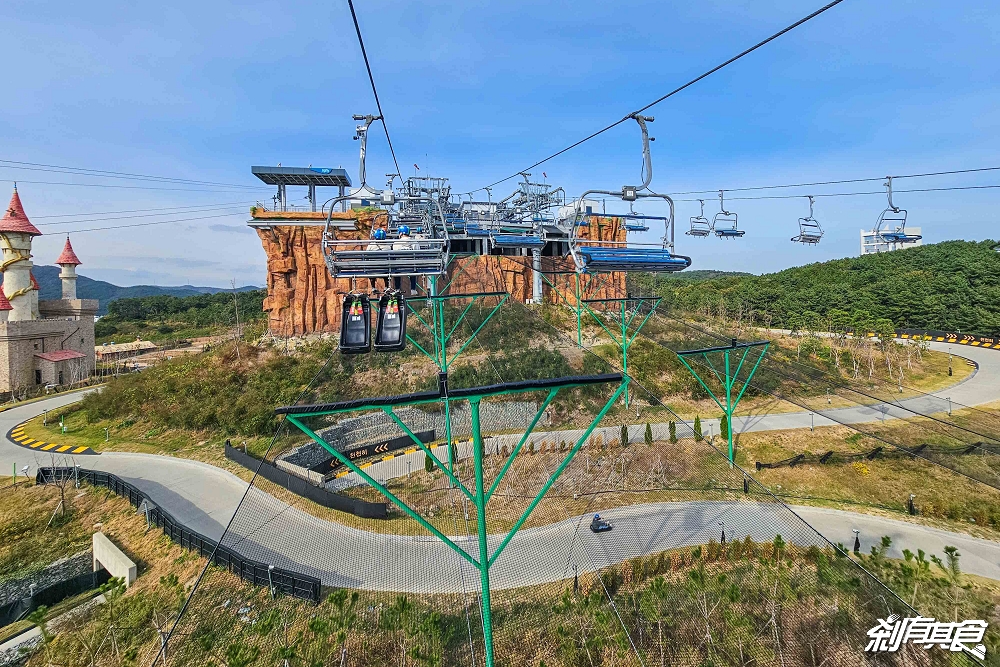 釜山斜坡滑車 Skyline Luge | 韓國釜山景點 超好玩！全家大小一起滑起來 (釜山通行証景點)