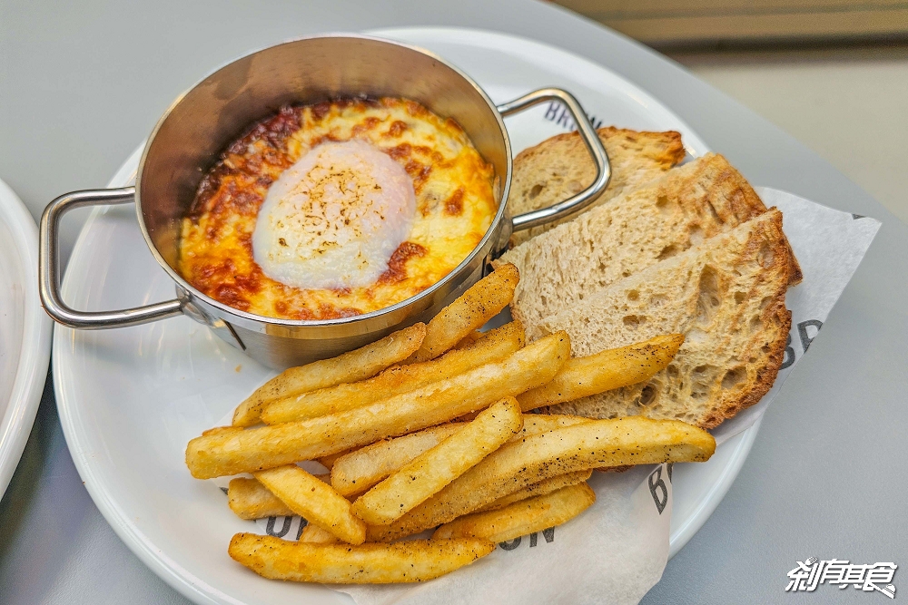 BRUN不然早午餐台中店 | 台中早午餐 班尼迪克蛋配上法國GC可頌 超好吃！