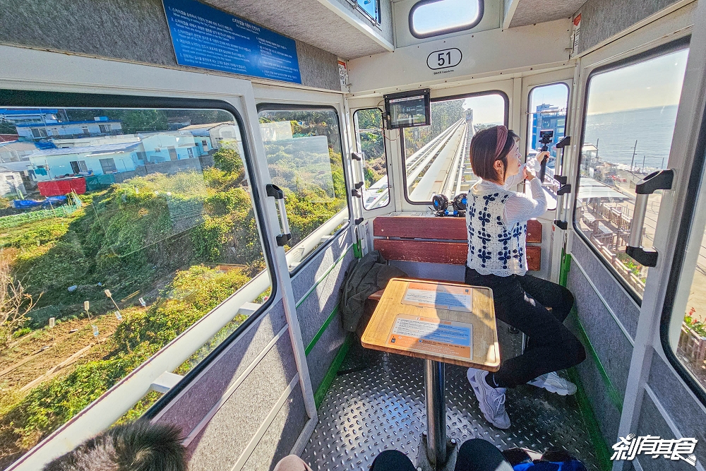 海雲台膠囊列車 | 釜山景點 海雲台藍線公園 預約教學、搭乘心得