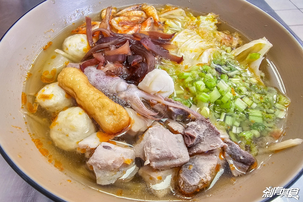 大盛飯湯 | 台中北屯區美食 不用跑屏東也能吃到古早味割稻飯 「黑鮪魚、小卷」用料超澎湃