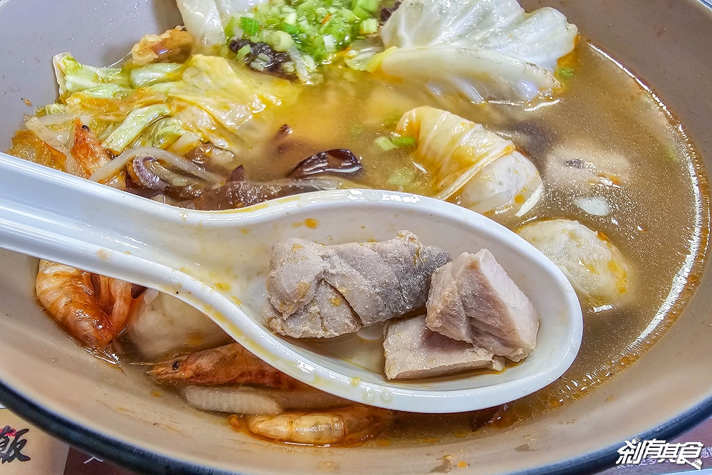 大盛飯湯 | 台中北屯區美食 不用跑屏東也能吃到古早味割稻飯 「黑鮪魚、小卷」用料超澎湃