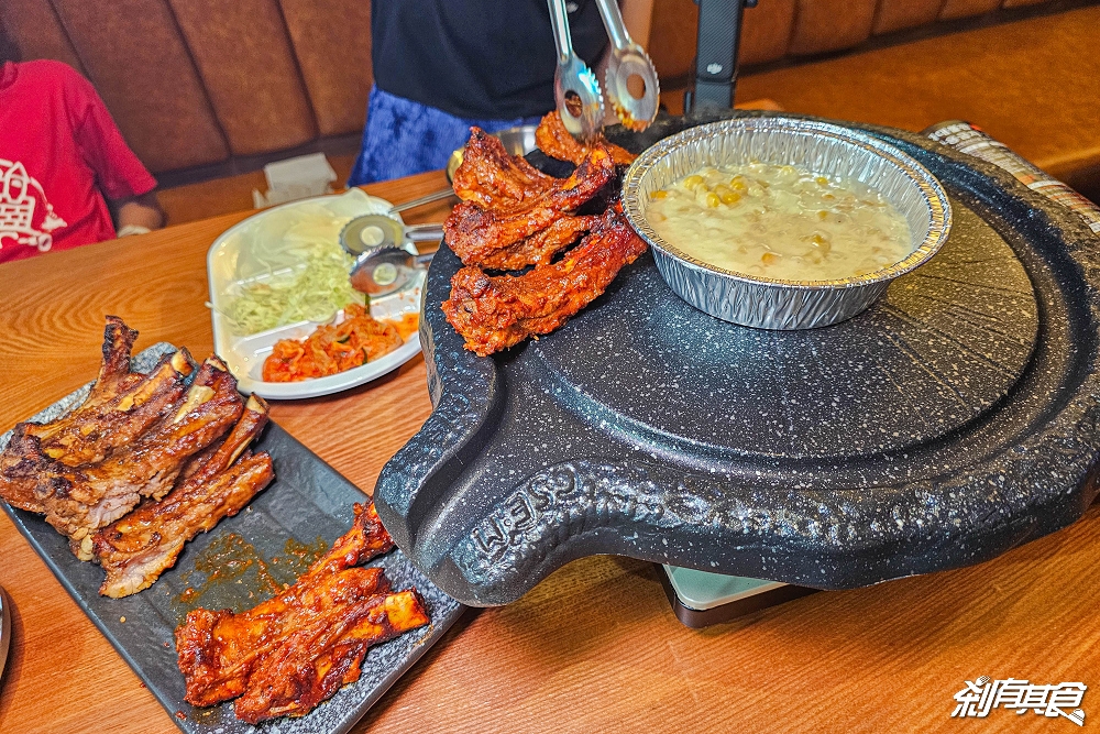 豬樂家 | 台中韓式料理 免出國！韓國烤肋排 韓國人老闆 套餐有小菜吃到飽
