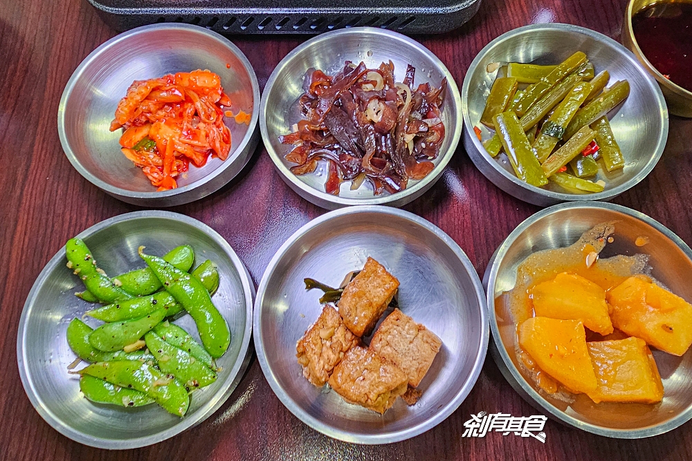 麗苑韓式料理 | 埔里美食 一人獨享銅盤烤肉 石鍋拌飯 海鮮煎餅 小菜也很好吃