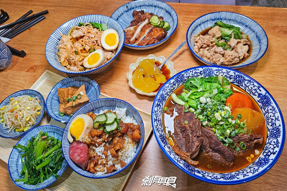 小初店 | 台中米其林推薦 限量超厚牛肉麵、招牌滷肉飯 粉粿也好吃 500碗推薦