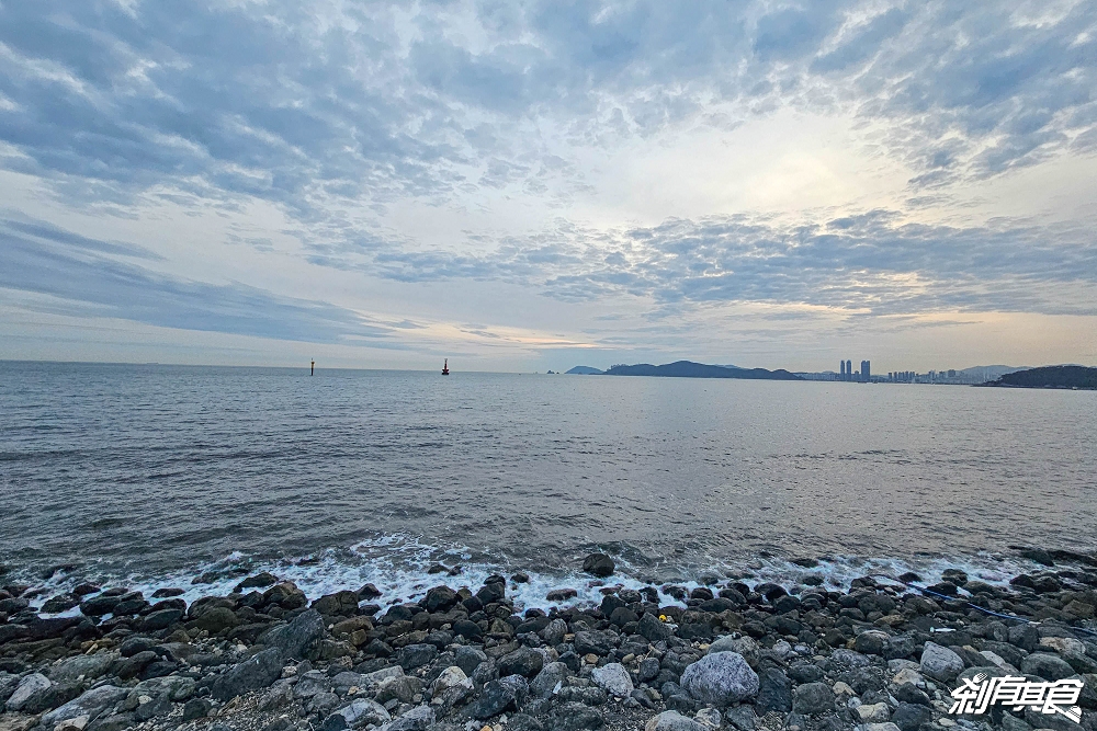 首爾釜山海雲台美食 | 尾浦末家 미포끝집 無敵海景配炭烤扇貝 鮑魚鰻魚很鮮很好吃 (中文菜單)