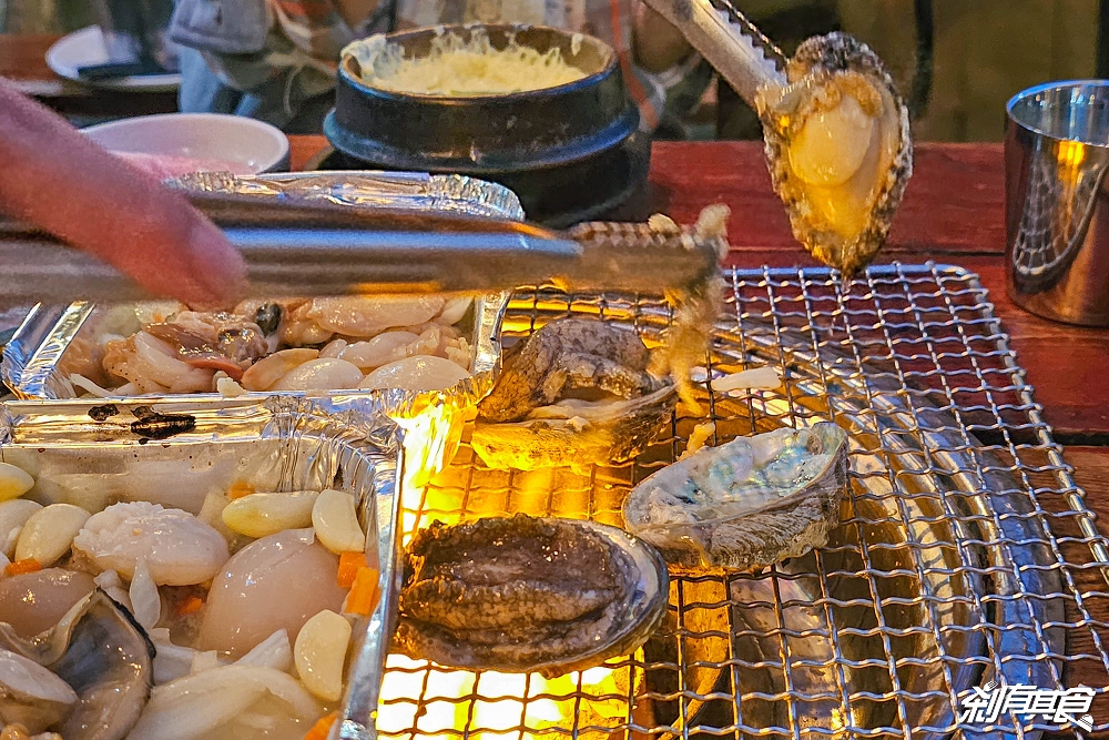 首爾釜山海雲台美食 | 尾浦末家 미포끝집 無敵海景配炭烤扇貝 鮑魚鰻魚很鮮很好吃 (中文菜單)