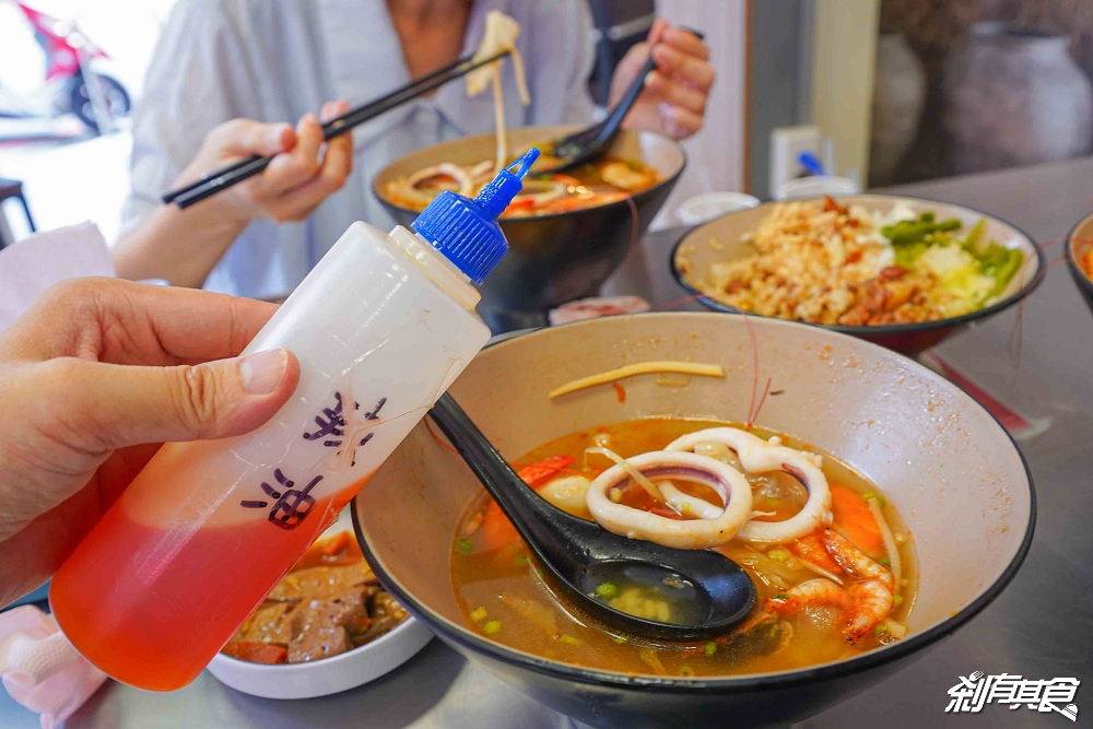 大盛飯湯 | 台中北屯區美食 不用跑屏東也能吃到古早味割稻飯 用料超澎湃 還加「豆支果」 鮮蝦飯湯、黯然消魂飯、福氣綜合湯