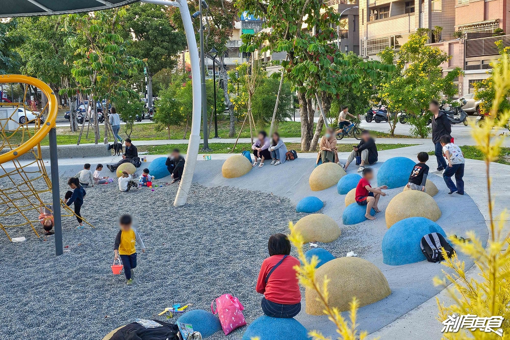 十全公園 | 台中特色公園 「雙軌滑索、大型攀爬設施」好好玩 假日放電好去處