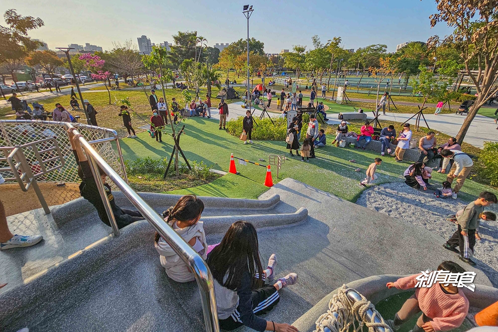 南興公園 | 台中特色公園 「大樹原野遊戲場」新完工 米奇樹公園大變身