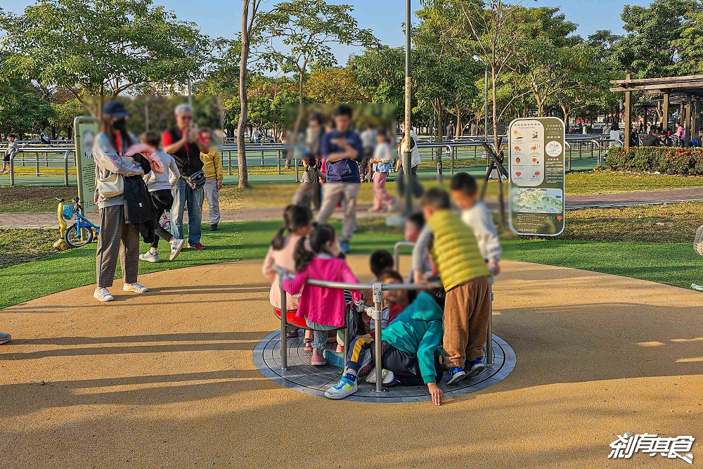 南興公園 | 台中特色公園 「大樹原野遊戲場」新完工 米奇樹公園大變身