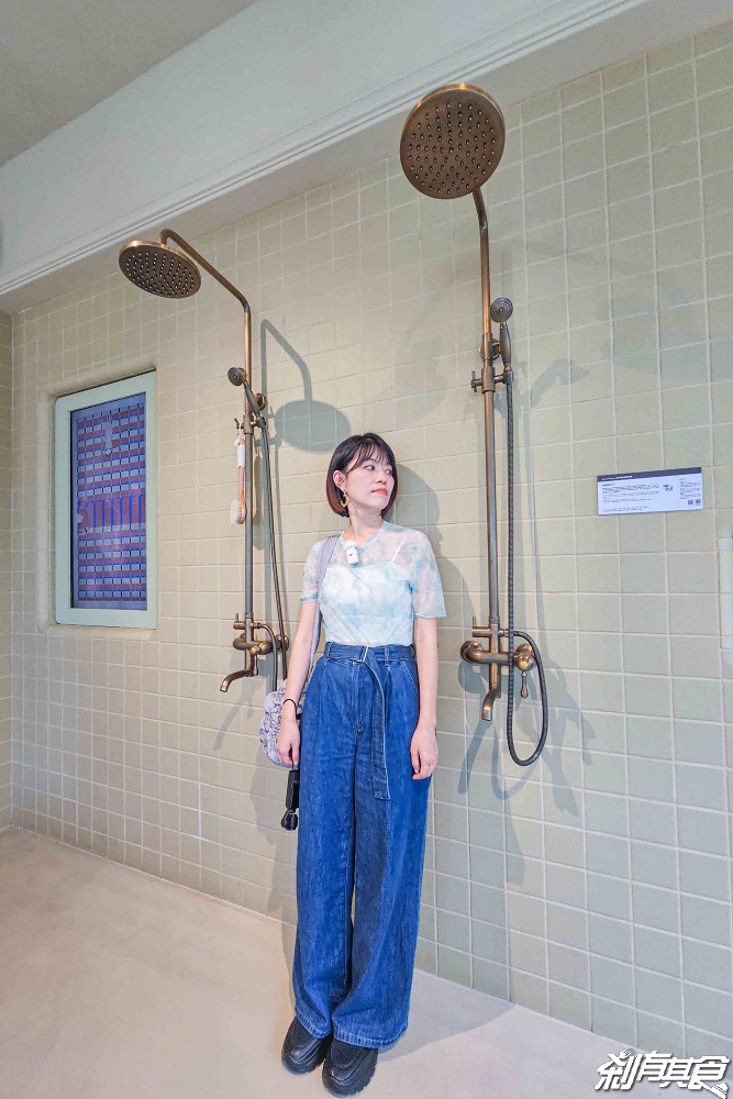 奶油飯店，台中甜點，美式復古風 免門票景點「奶油浴場、洗衣部」超好拍，餅乾免費試吃