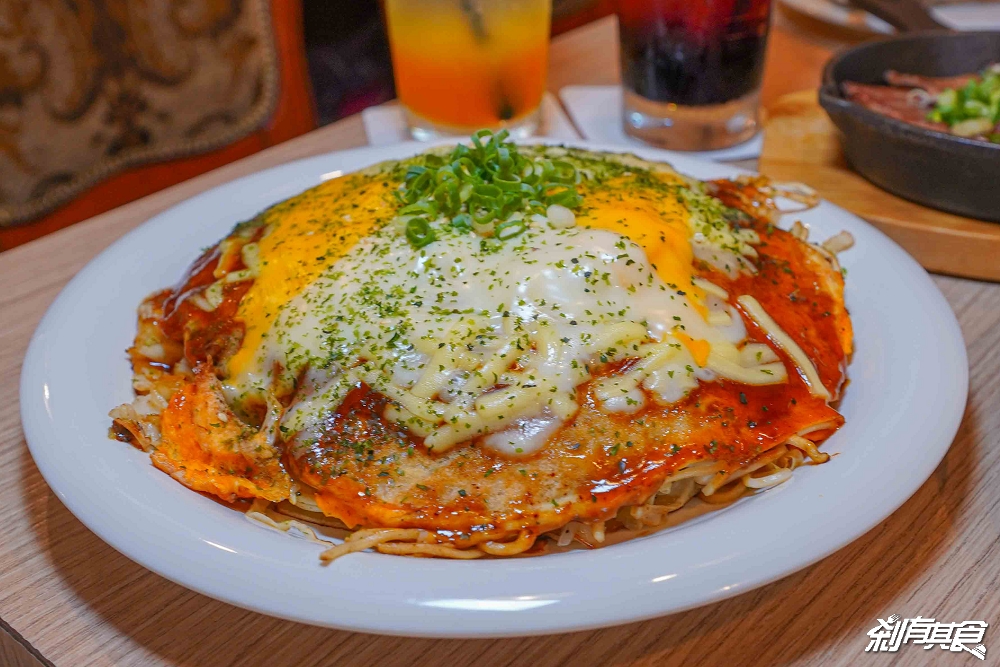 不用飛日本！友鐵廣島燒專門店，完美復刻廣島魂 層層堆疊的美味廣島燒 日式焦糖布蕾 台中火車站美食