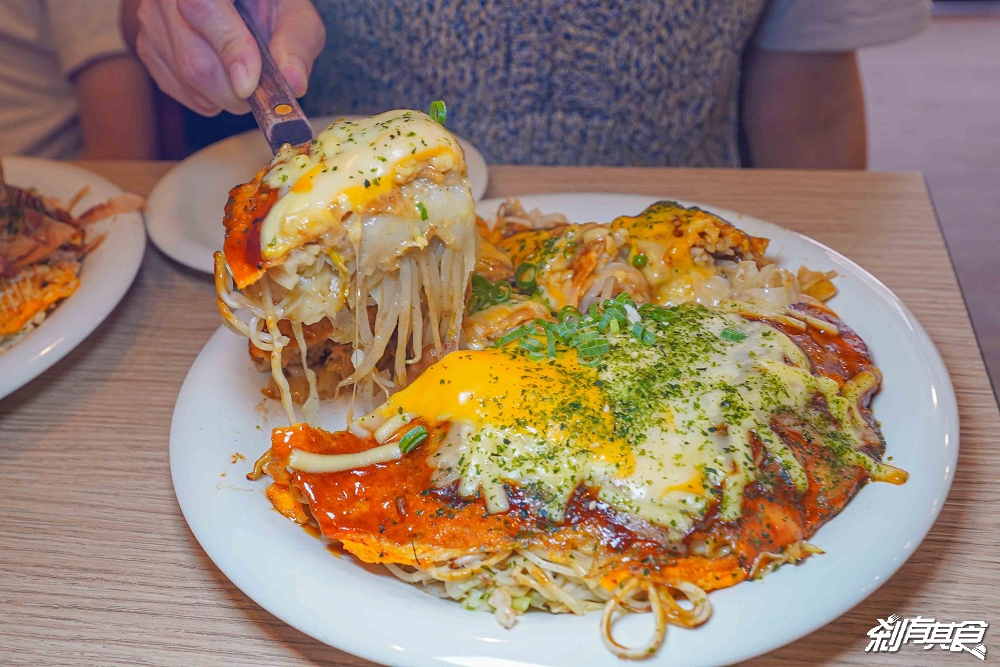 不用飛日本！友鐵廣島燒專門店，完美復刻廣島魂 層層堆疊的美味廣島燒 日式焦糖布蕾 台中火車站美食