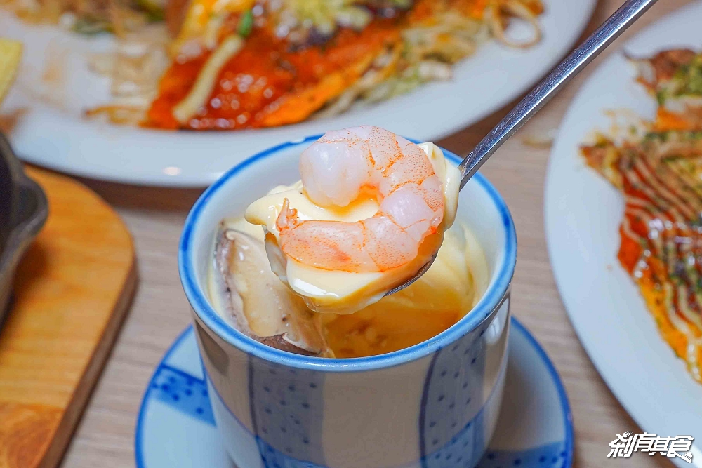 不用飛日本！友鐵廣島燒專門店，完美復刻廣島魂 層層堆疊的美味廣島燒 日式焦糖布蕾 台中火車站美食