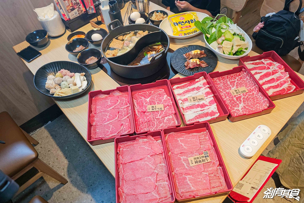 和牛涮台中文心崇德店，台中火鍋吃到飽，7/5改裝開幕「和牛、黑糖麻糬鯛魚燒」菜單、價格、心得一次看