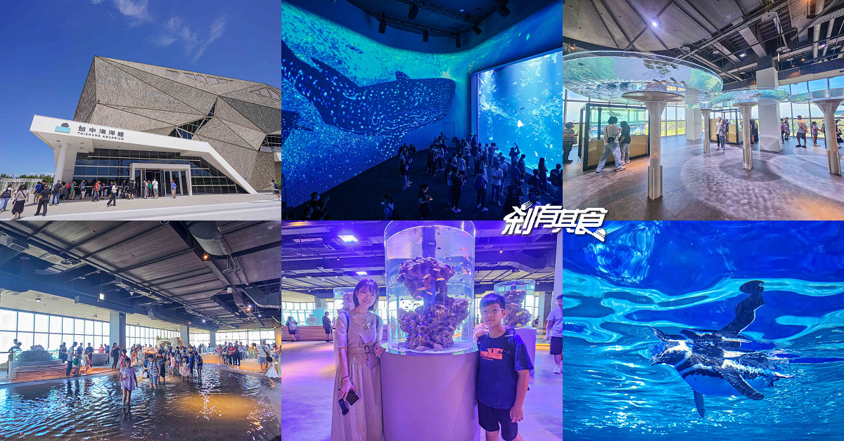 台中海洋館，中部首座水族館 開幕實逛心得、票價、必看景點、交通、附近景點懶人包