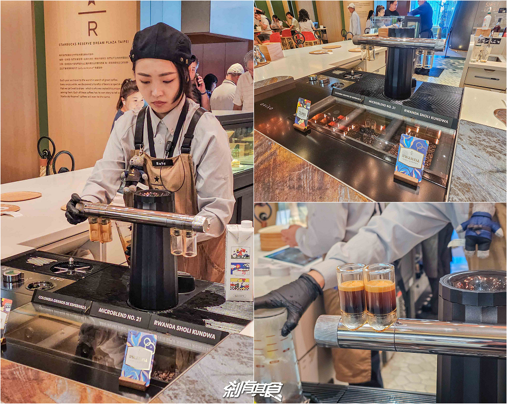 星巴克DREAM PLAZA,全台最大星巴克,oviso咖啡機、江振誠監修餐點、戶外空中花園看台北101、百貨營業前進入方法 星巴克DREAM PLAZA,全台最大星巴克,oviso咖啡機、江振誠監修餐點、戶外空中花園看台北101、百貨營業前進入方法