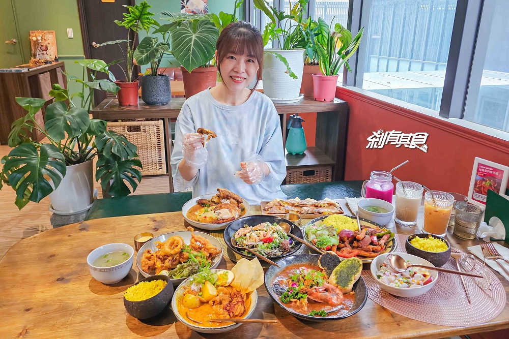 莎莎島，台中秘魯餐廳，一秒到南美洲，祕魯國民料理「檸檬漬生魚、秘魯烤半雞、炒牛肉」必吃、台中北屯美食 好停車