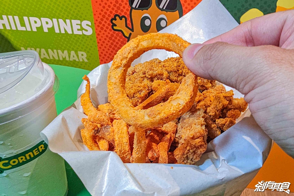 Potato Corner台中店，台中新光三越美食，薯條天花板「薯條、捲捲薯、雞米花」