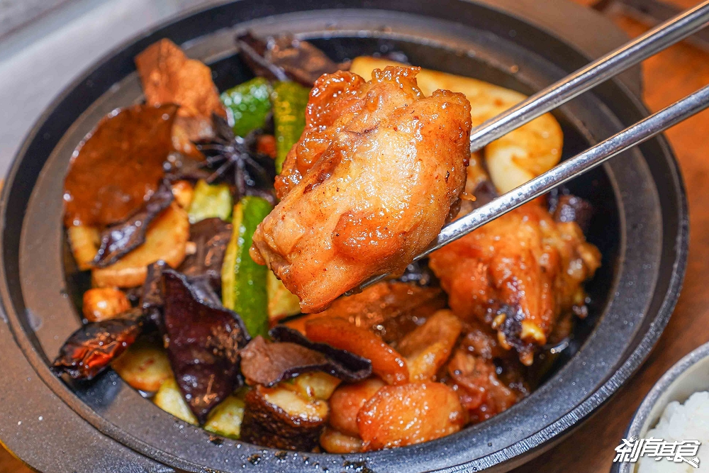 四喜雞煲，台中新光三越美食，瑞記海南雞新品牌，香港主廚「⿇辣雞煲、花雕雞煲」香辣好吃