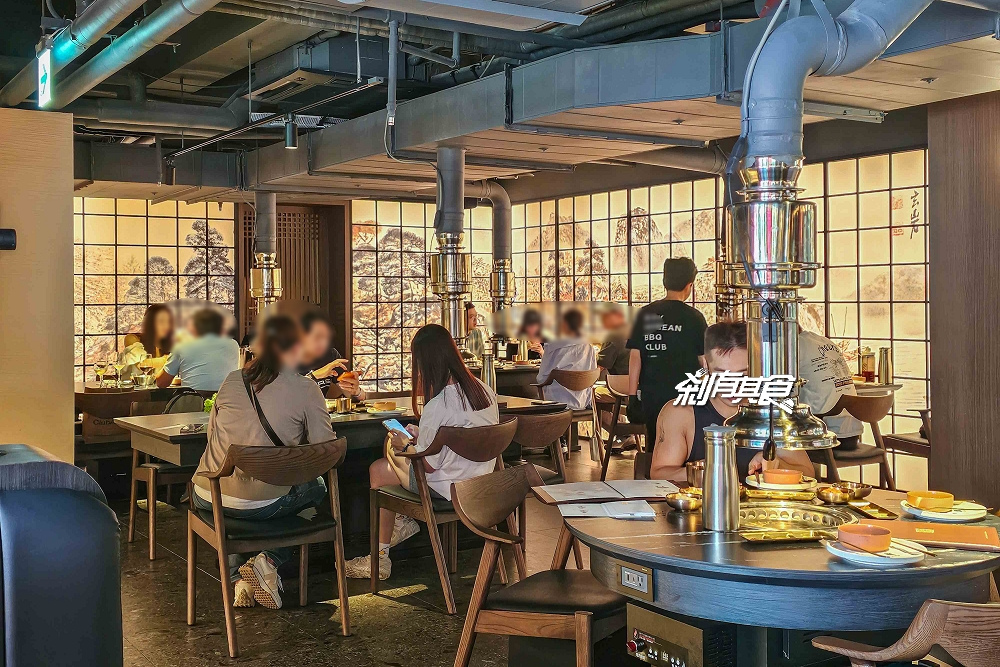 BAY Korean BBQ Club《單身即地獄》文世勳台中韓式燒肉餐廳，松露和牛黑醬麵、馬鈴薯排骨湯