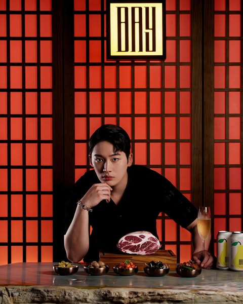 BAY Korean BBQ Club《單身即地獄》文世勳台中韓式燒肉餐廳，松露和牛黑醬麵、馬鈴薯排骨湯