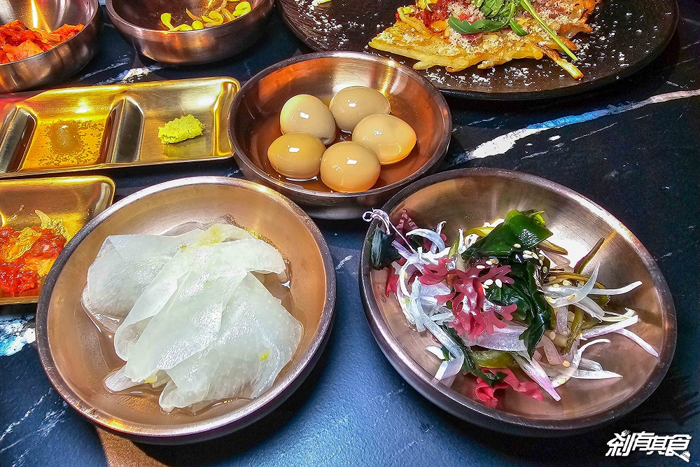 BAY Korean BBQ Club《單身即地獄》文世勳台中韓式燒肉餐廳，松露和牛黑醬麵、馬鈴薯排骨湯