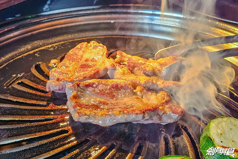 BAY Korean BBQ Club《單身即地獄》文世勳台中韓式燒肉餐廳，松露和牛黑醬麵、馬鈴薯排骨湯