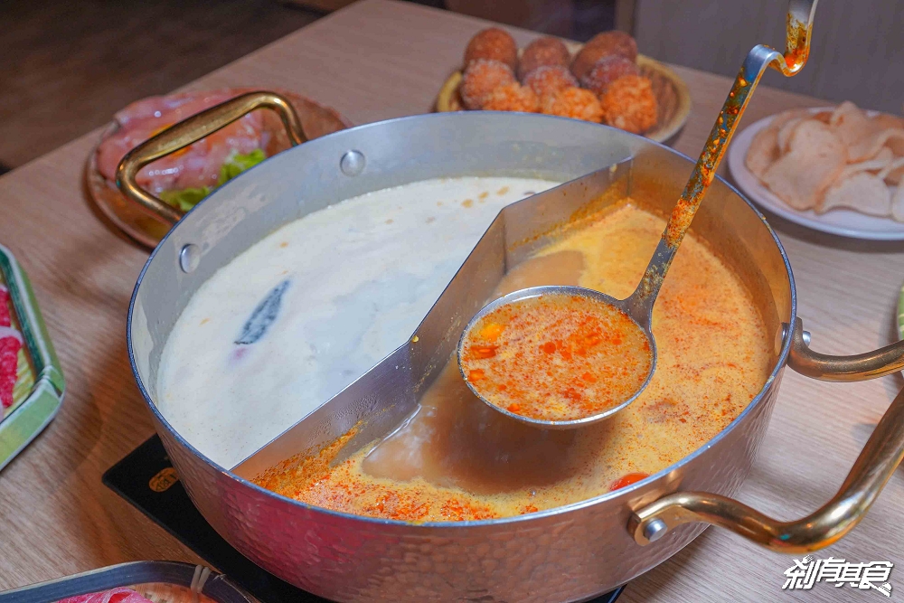 鍋泰暖台中店，台中泰式火鍋，泰式南洋火鍋+蔬食自助吧吃到飽，超佛壽星優惠
