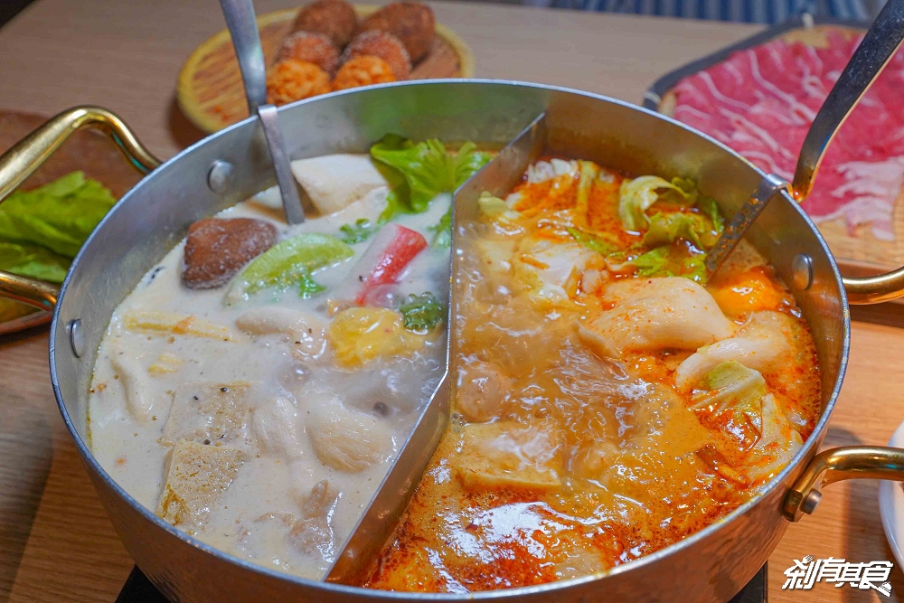 鍋泰暖台中店，台中泰式火鍋，泰式南洋火鍋+蔬食自助吧吃到飽，超佛壽星優惠