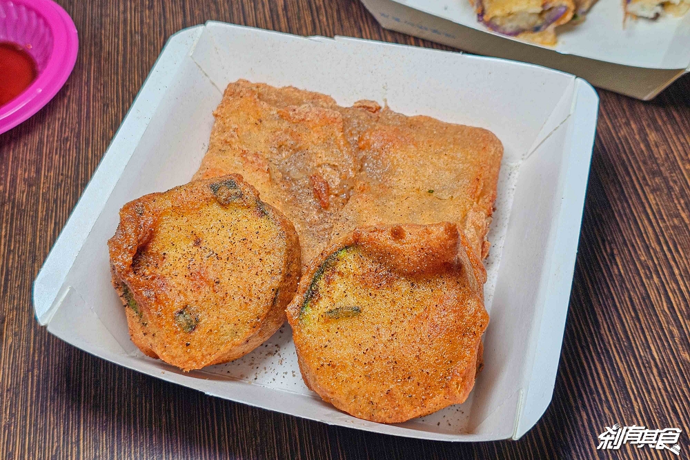 南投必吃古早味扣仔嗲「阿連扣仔嗲」一週只開3天！四代祖傳的百年好味道，蚵嗲、香菜、櫛瓜、米糕必點