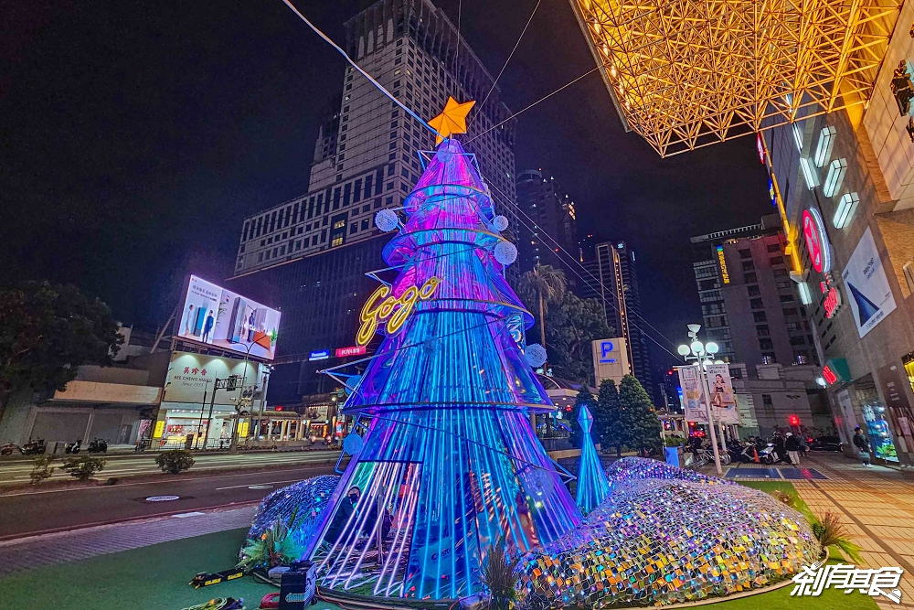 廣三SOGO聖誕樹，台中聖誕景點，台中NPC玉澤演出沒地圖，聖誕樹點燈儀式