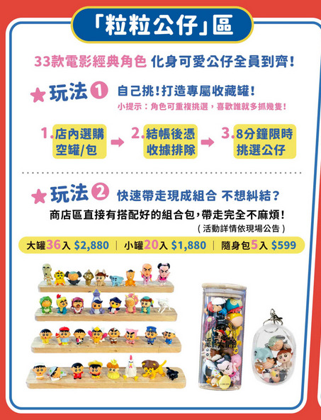 免費入場!蠟筆小新台中快閃店,台中驛最終站,400款限定商品超欠買、小新超人扭蛋機、小新大象爆米花桶、粒粒公仔包、巨大巧克比氣偶 免費入場!蠟筆小新台中快閃店,台中驛最終站,400款限定商品超欠買、小新超人扭蛋機、小新大象爆米花桶、粒粒公仔包、巨大巧克比氣偶